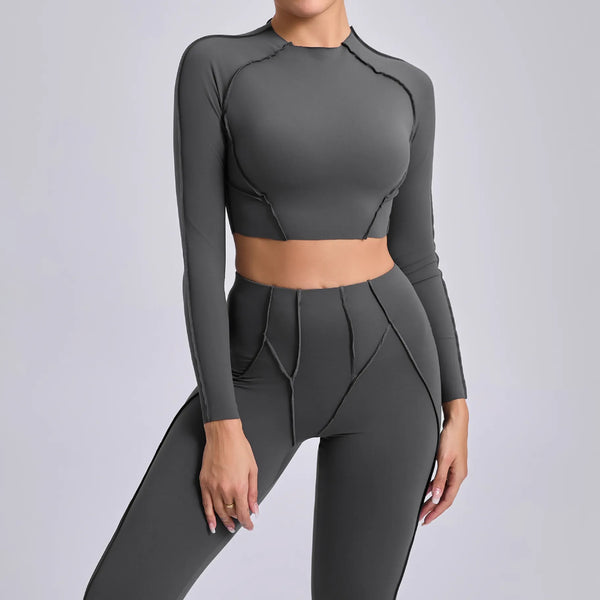 SPARK Tight Quick-drying Yoga Long Sleeve Top TF24129