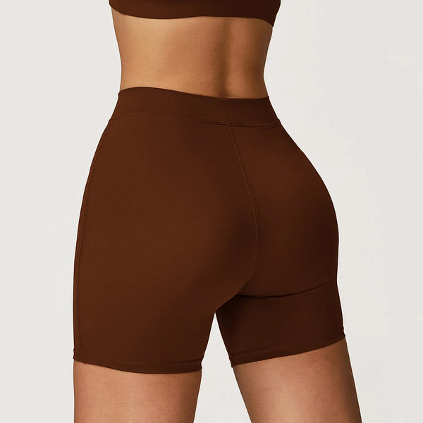 SPARK Brushed High Waist Fitness Yoga Shorts ZC4507