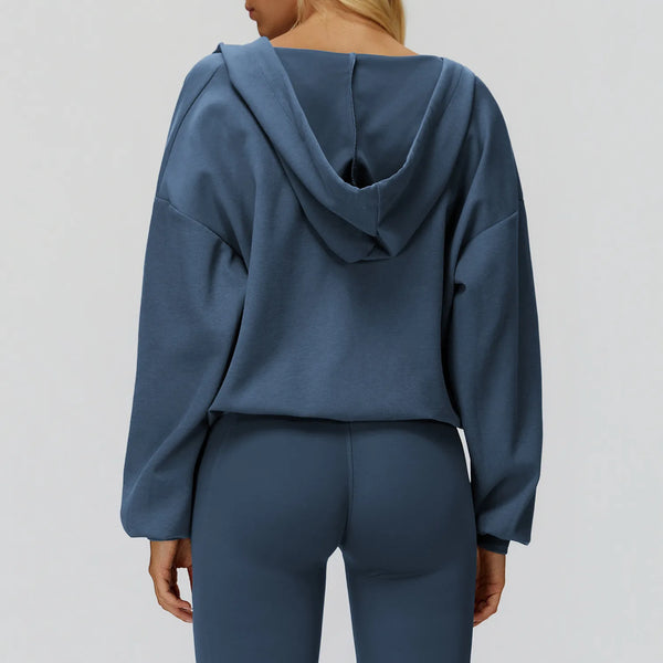 SPARK New Large Deep V Shaped Hoodie ZC9308