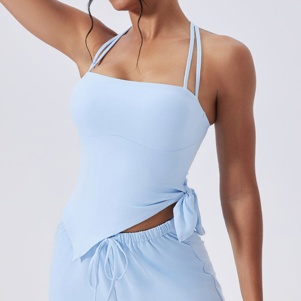 SPARK Special Double Straps Racerback Yoga Tank Top CY3290