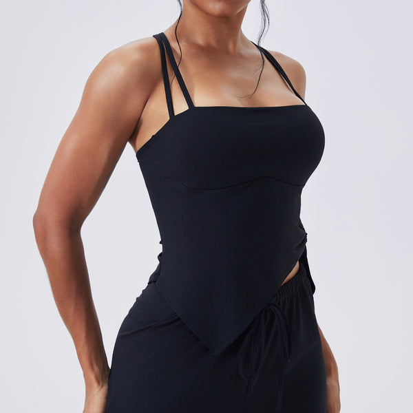 SPARK Special Double Straps Racerback Yoga Tank Top CY3290