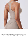 SPARK Special Double Straps Racerback Yoga Tank Top CY3290