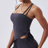 SPARK Special Double Straps Racerback Yoga Tank Top CY3290