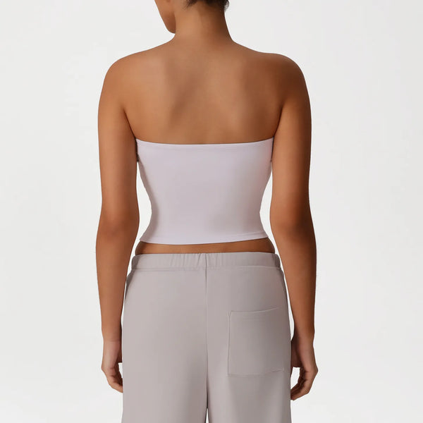 SPARK Sports Bra Strapless Yoga Tube Top YG2525
