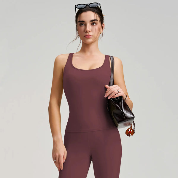 SPARK Women's Yoga Special Back Design Sports Vest RQ030