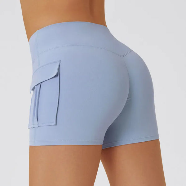 SPARK Workout Booty Shorts with Pockets HQ061