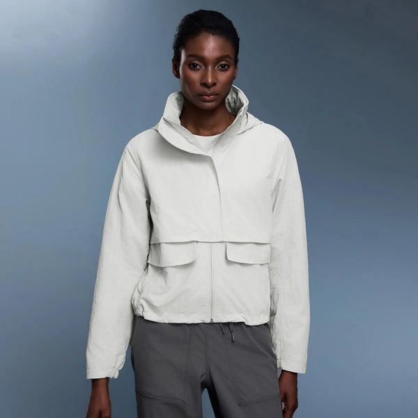SPARK Outdoor Windbreaker with Storable Hooded Jacket For Women DQ25125