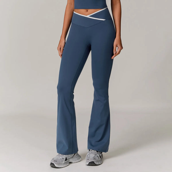 SPARK Cross Waist Flare Leggings ZC8843