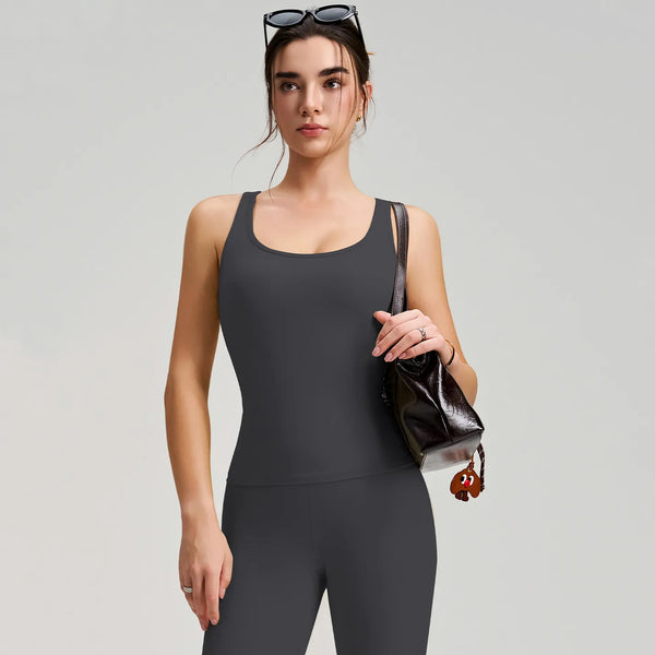 SPARK Women's Yoga Special Back Design Sports Vest RQ030