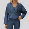 SPARK New Large Deep V Shaped Hoodie ZC9308