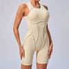 SPARK Stitching Tight Short Jumpsuit TF25100