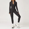 SPARK Plush Warm Stand Collar Zipper Long-sleeved Jumpsuit ZC5050