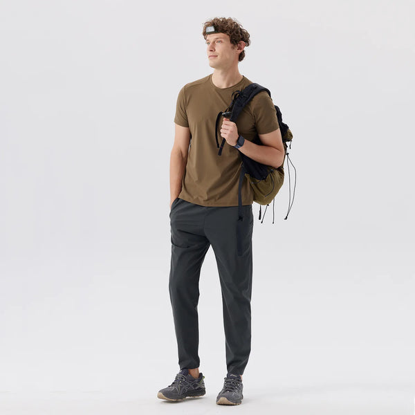 SPARK Elastic Waist Hiking Track Golf Joggers Pants LLC51141