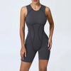 SPARK Stitching Tight Short Jumpsuit TF25100