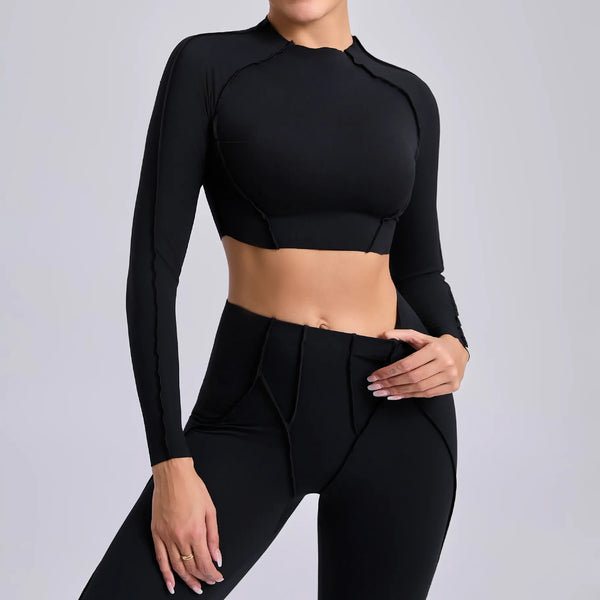 SPARK Tight Quick-drying Yoga Long Sleeve Top TF24129