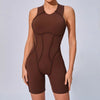SPARK Stitching Tight Short Jumpsuit TF25100