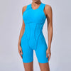 SPARK Stitching Tight Short Jumpsuit TF25100