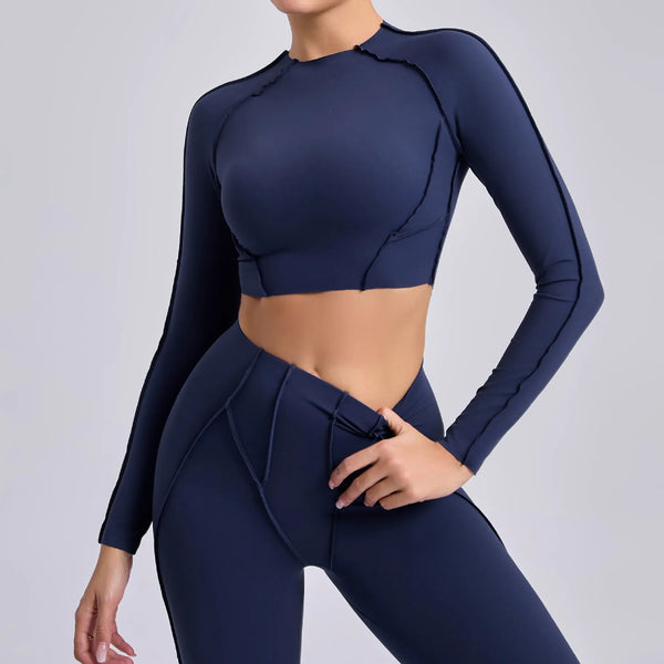 SPARK Tight Quick-drying Yoga Long Sleeve Top TF24129