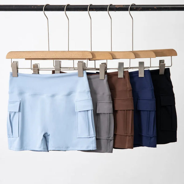 SPARK Workout Booty Shorts with Pockets HQ061