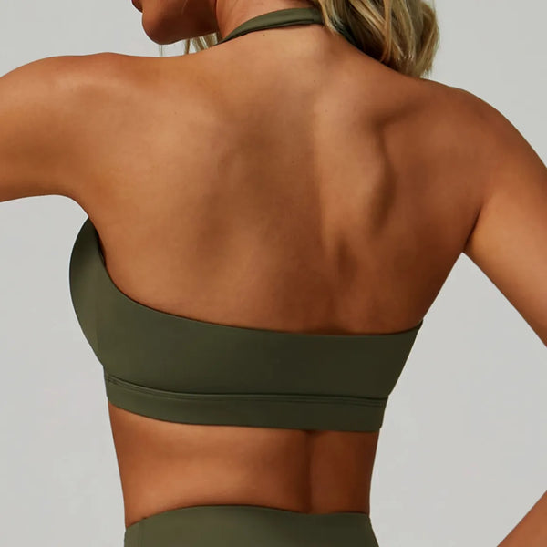 SPARK Summer Halter Neck Running Sports Yoga Bra ZC3091