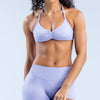SPARK Seamless High-elastic Halter Neck Fitness Bra for Women RXW3003
