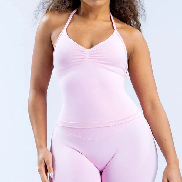 SPARK Seamless Halter Neck Sports Vest for Women RXW3003