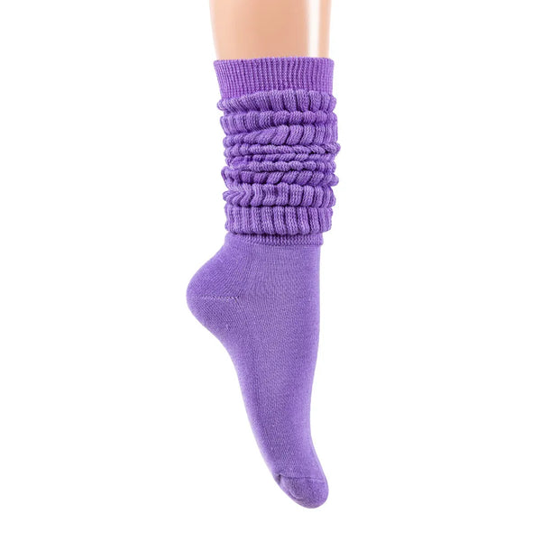 SPARK Knee High Scrunch & Puff Slouch Socks HZJ0003
