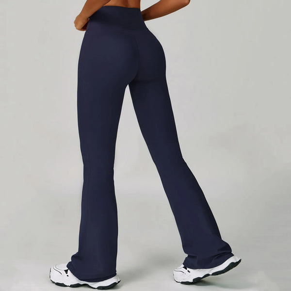 SPARK Cloud-Like High Waist Hip Lift Flared Trousers ZC3091