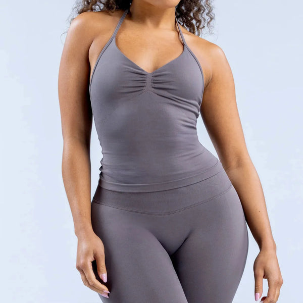 SPARK Seamless Halter Neck Sports Vest for Women RXW3003