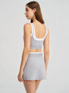 SPARK New Fake Two-Piece Tennis Skirt Yoga Suit QY6531