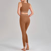 SPARK New Yoga Suit High Waist Two Piece Fitness Set QY6010
