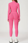 SPARK Stand Collar Zipper Yoga Jacket For Women ZC4513