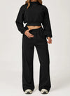SPARK Autumn & Winter High Waist Wide Leg Sports Sweatpants ZC4507