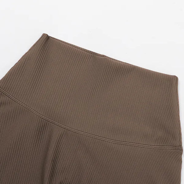 SPARK High Waist Ribbed Fitness Shorts ZC3093