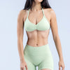 SPARK Seamless High-elastic Halter Neck Fitness Bra for Women RXW3003