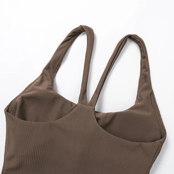 SPARK Outer Wear Thread Yoga Vest For Women ZC3093