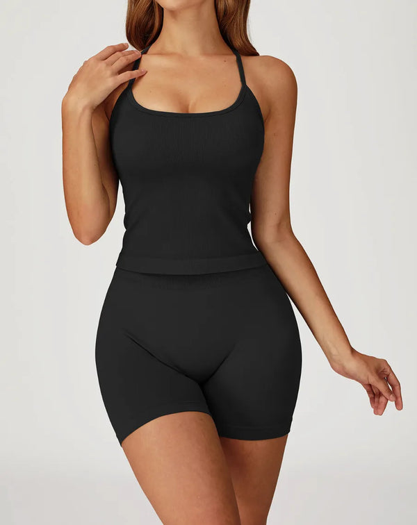 SPARK Seamless New Cross-strap Beautiful Back Yoga Vest ZC4513