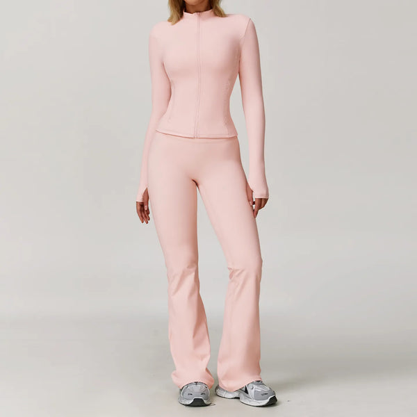 SPARK Zipper Long Sleeve Quick-drying Yoga Jacket ZC9000