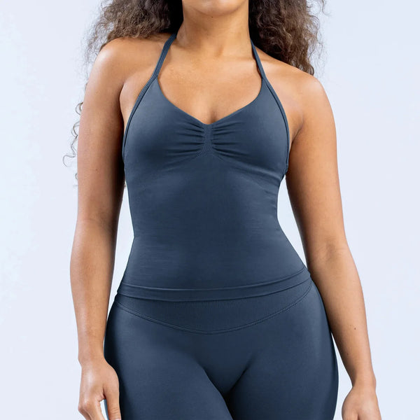 SPARK Seamless Halter Neck Sports Vest for Women RXW3003