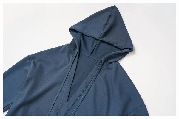 SPARK New Large Deep V Shaped Hoodie ZC9308