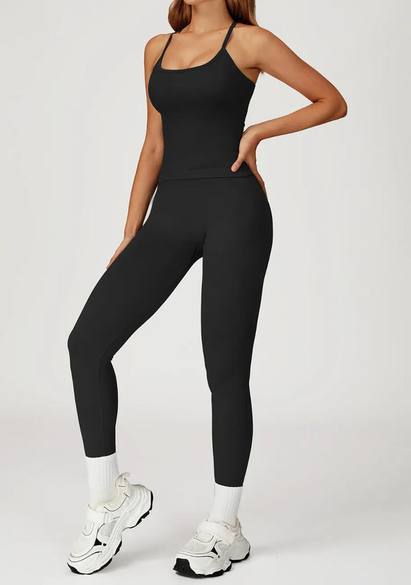 SPARK Seamless New Cross-strap Beautiful Back Yoga Vest ZC4513