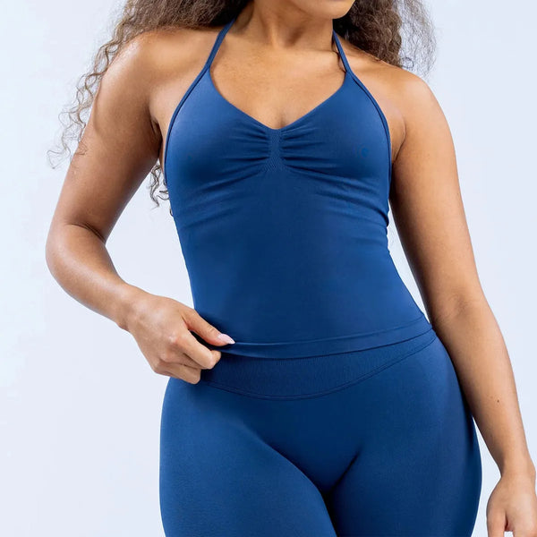 SPARK Seamless Halter Neck Sports Vest for Women RXW3003