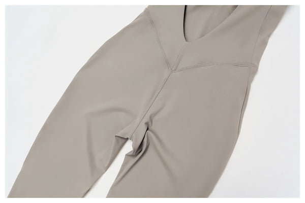 SPARK Butterfly Back Yoga Flared Jumpsuit For Women ZC9506