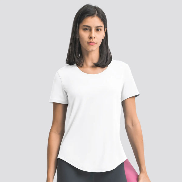 SPARK Loose Short Sleeve Yoga T Shirts DQ075