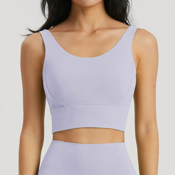 SPARK Fixed Cup Yoga Push-Up Shock Absorption Bra AD1518