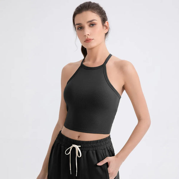 SPARK Soft High Elastic Padded Tank Top YEL52168