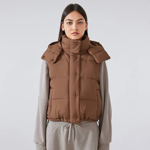 SPARK Winter Hooded Puffer Vest DQ159