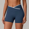 SPARK Crossover Waist Gym Shorts ZC8843