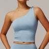 SPARK One-shoulder Twisted Yoga Tank Top ZC9152
