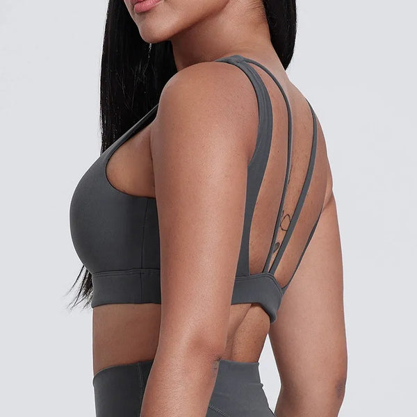 SPARK Soft Beautiful Back Fitness Bra LQ2128